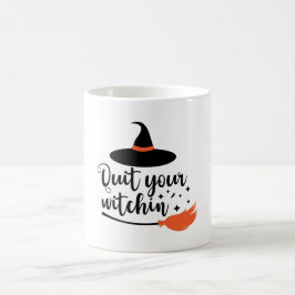 Avsluta din glans Halloween-citat Kaffemugg