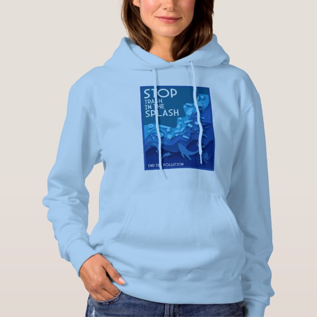 Avsluta Havsförorening T Shirt (Framsida)