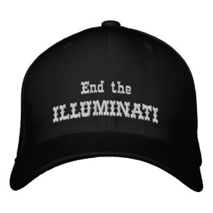 Avsluta illuminati broderad keps