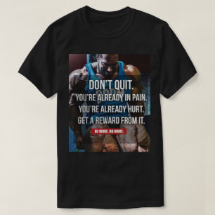 Avsluta inte - Boobygge - Motivering T-shirt