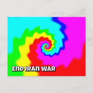 Avsluta Iran-kriget (du kan ändra orden) Vykort