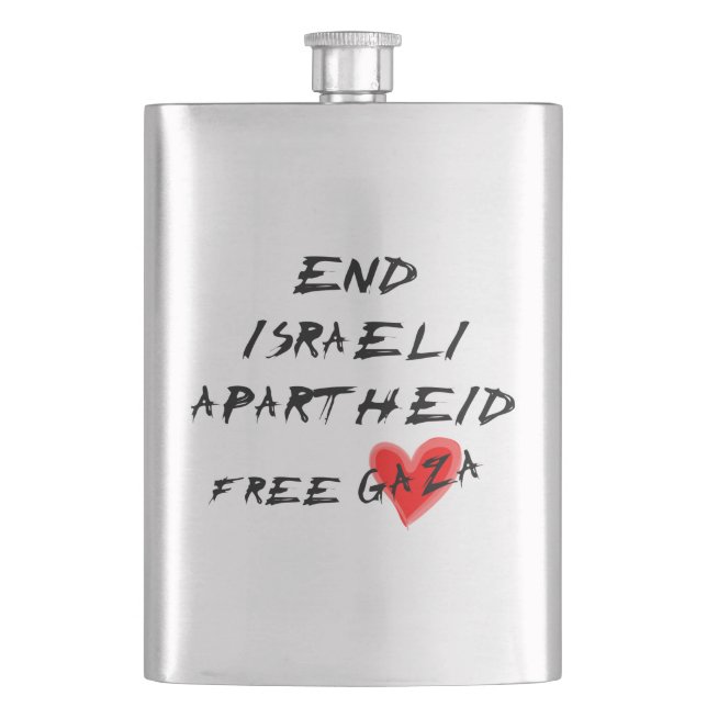 Avsluta Israels apartheid i det fria Gaza Fickplunta (Framsidan)