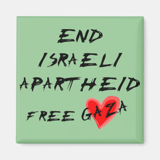Avsluta Israels apartheid i det fria Gaza Magnet