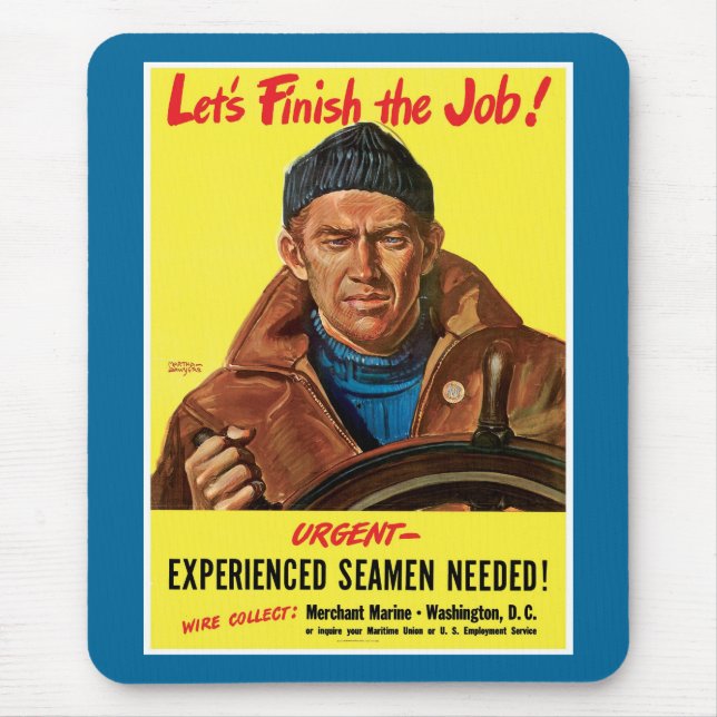 Avsluta jobbet! musmatta (Framsidan)