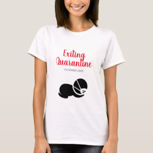 Avsluta karantän — Gravid T-shirt
