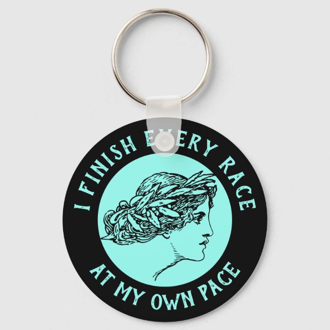 Avsluta klammerkedja nyckelring (Framsida)