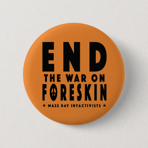 Avsluta krig på Foreskin knäppas Knapp