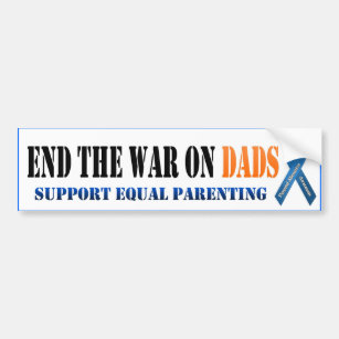 Avsluta krig på pappor bildekal