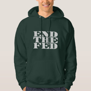 Avsluta matad sweatshirt med luva