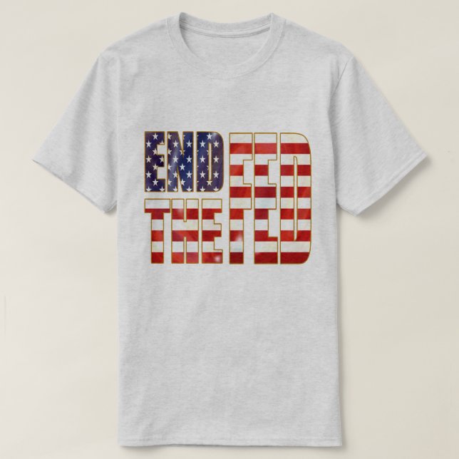 Avsluta matad t-shirt (Design framsida)