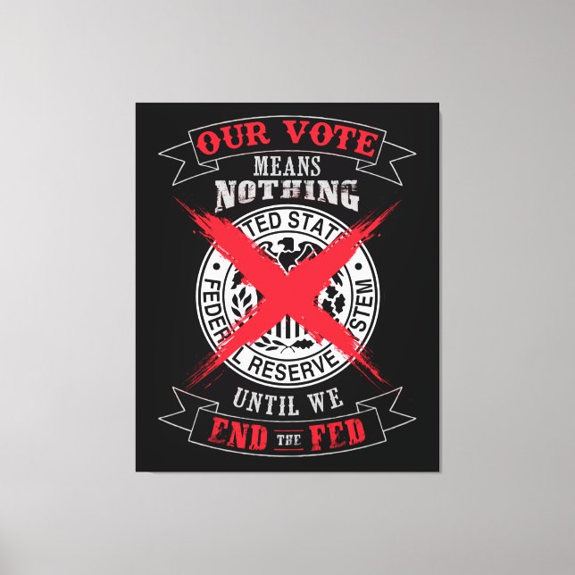 Avsluta Matat väggkonst Canvastryck (Framsida)