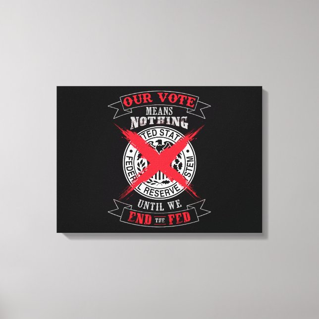 Avsluta Matat väggkonst Canvastryck (Framsida)