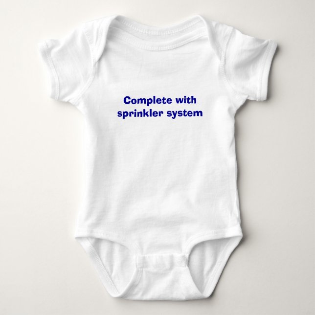 Avsluta med sprinklersystemet t-shirt (Framsida)