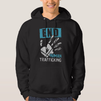 Avsluta medvetenheten om människohandel mot männis hoodie