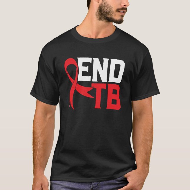 Avsluta medvetenheten om tuberkulosrelaterade tube t shirt (Framsida)