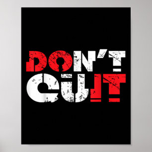 Avsluta Motiveringscitatet inspirational Manar Wom Poster