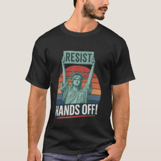 Avsluta motståndsrörelsens Frihetsgudinnan Händer T Shirt