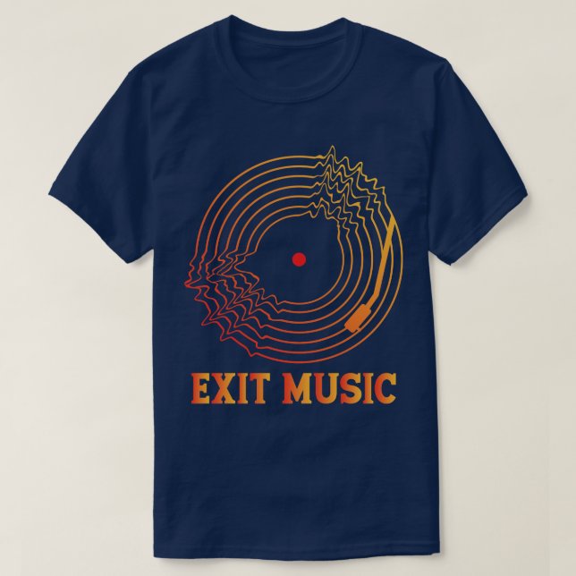 AVSLUTA MUSISK RADIOHEAD T SHIRT (Design framsida)