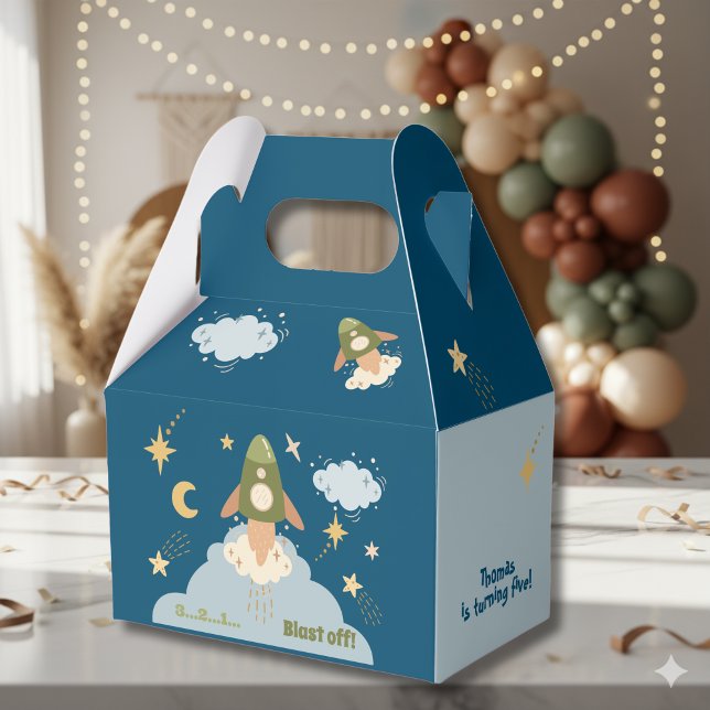 Avsluta området äventyr barns födelsedag presentaskar (Skapare uppladdad)