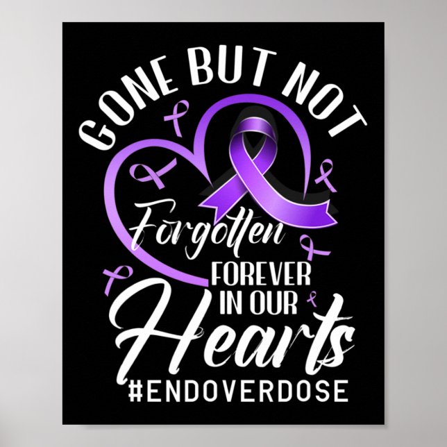 Avsluta överdosering Förlorad en membranöverdoseri Poster (Framsidan)
