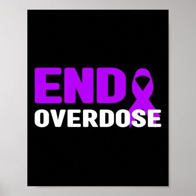 Avsluta överdosering - Medkänsla Poster (Framsidan)
