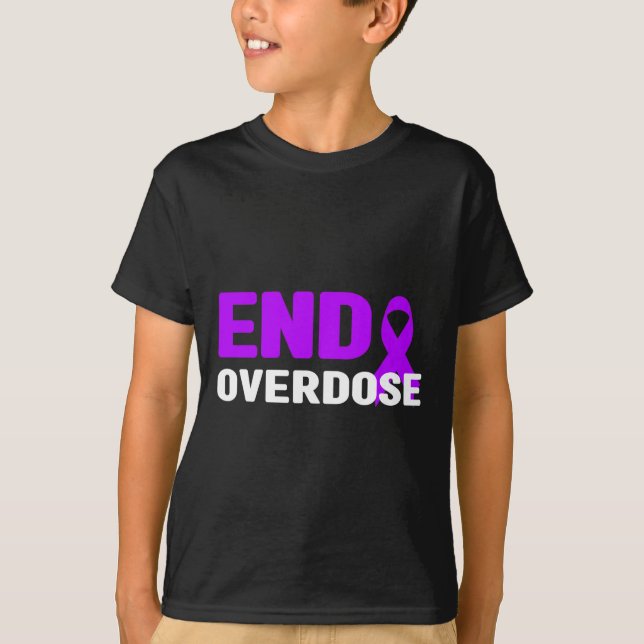 Avsluta överdosering - Medkänsla T Shirt (Framsida)