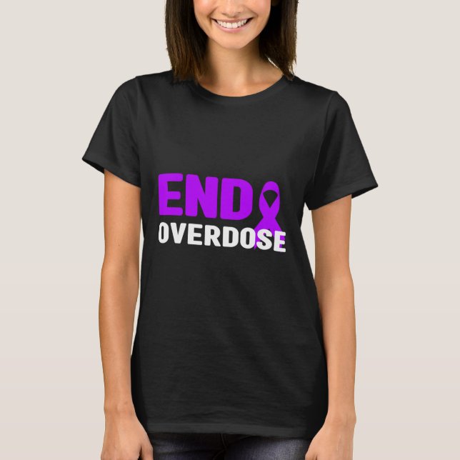 Avsluta överdosering - Medkänsla T Shirt (Framsida)
