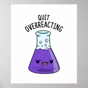 Avsluta överreaktionsbar kemikepun poster