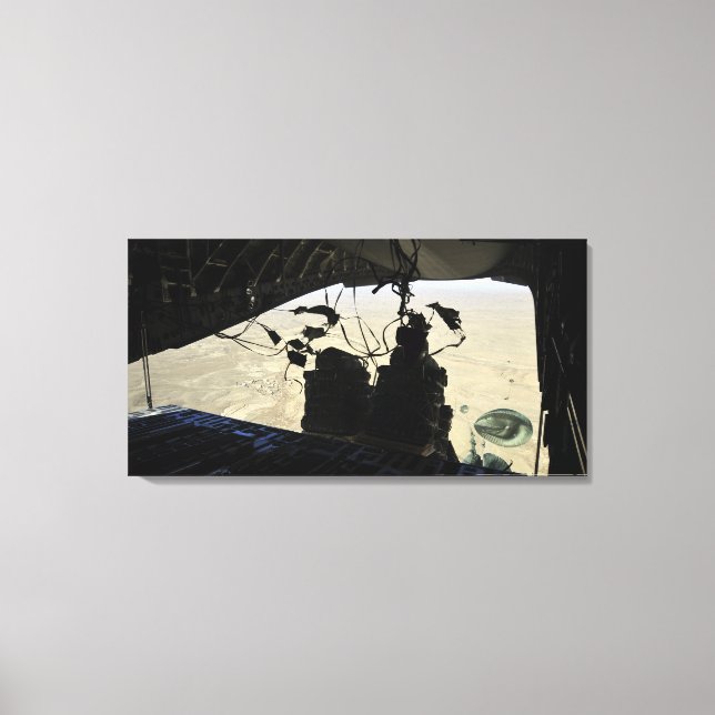 Avsluta paket för behållarleveranssystem canvastryck (Framsida)