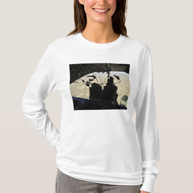 Avsluta paket för behållarleveranssystem t-shirt (Framsida)