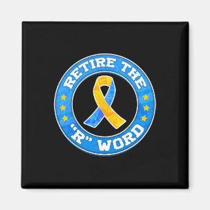 Avsluta R Ord Down Syndrome Awareness Speciell Edu Magnet