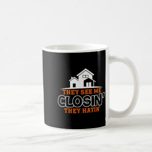 Avsluta S som en boss Fastigheter Rolig Realtor Kaffemugg
