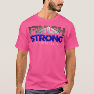 Avsluta Stark Christian Jesus Apparel T Gift Blue Shirt