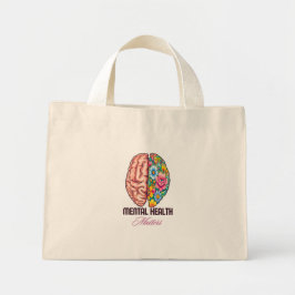 Avsluta Stigma Mental Health Awareness Tote Bag Mini Tygkasse