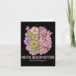 Avsluta Stigma Mental Health S Mental Awareness Br Kort
