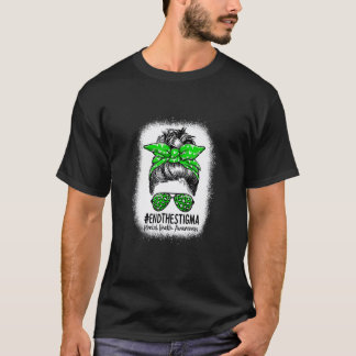 Avsluta Stigma Rufsigt Upphostad Kvinnor Mental Hä T Shirt