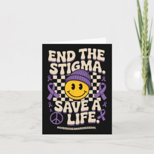 Avsluta Stigma Spara A Life Groovy Överdosering Aw Kort