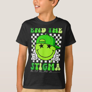 Avsluta stigmatisering mental hälsa medvetenhet hj t shirt