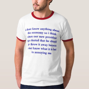 Avsluta svält, jobb tee shirt