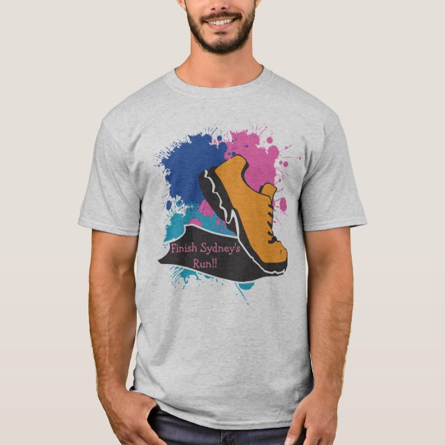 Avsluta Sydneys Springa Shirt T Shirt (Framsida)