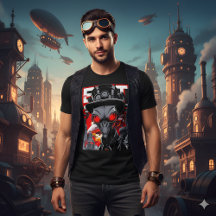 Avsluta System | Retro Steampunk Alien Tröja