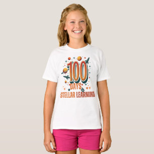 Avsluta till 100 dagars stellarutbildning Utrymm T Shirt
