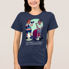 Avsluta Tri-Blend-flottan T Shirt