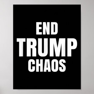 Avsluta trumpchaos poster