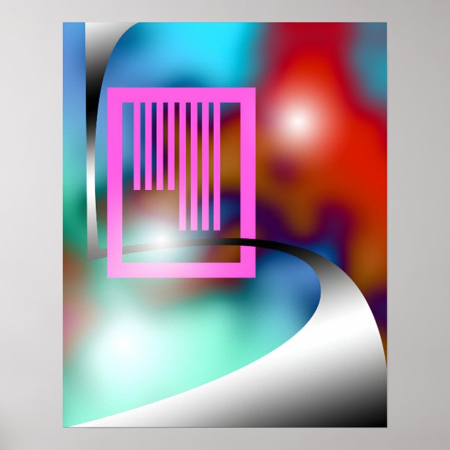 Avsluta Väg 16 x 20 Poster (Framsidan)