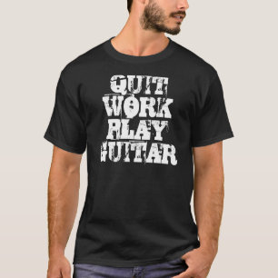 AVSLUTAD ARBETSLEKGITARR T SHIRT