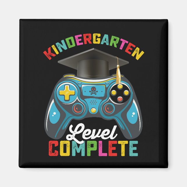 Avslutad examen på förskolenivå spelar magnet (Framsidan)