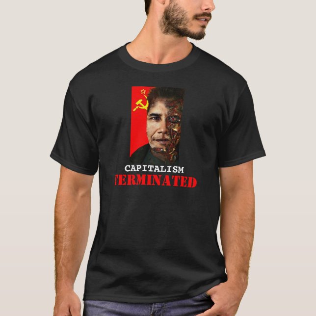 AVSLUTAD KAPITALISM T SHIRT (Framsida)