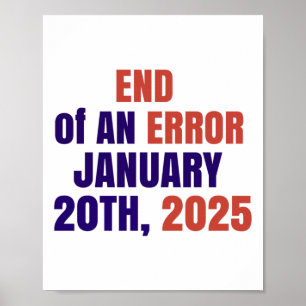 Avslutande av ett fel 2025 Invigning 2025 Val Poster