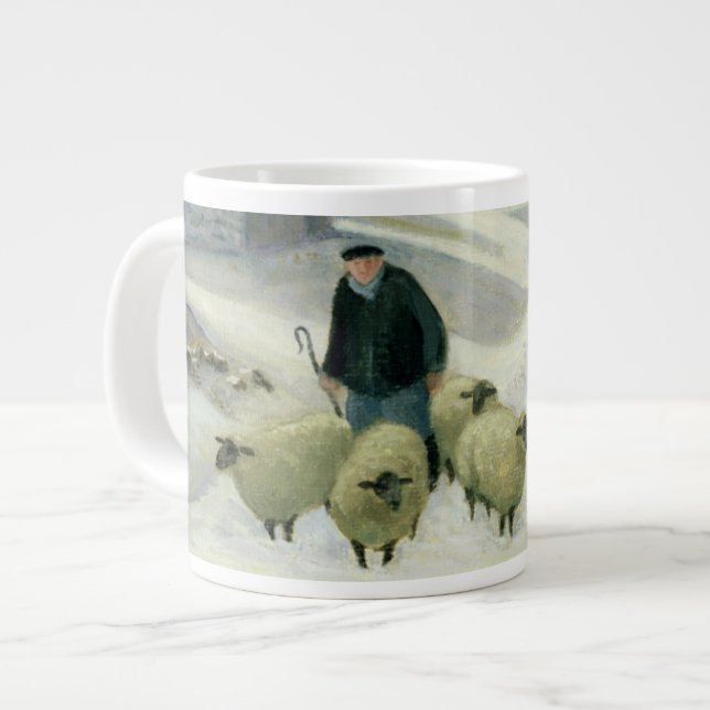 Avslutande av får jumbo mugg (Framsida vänster)